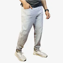Men's Light Grey Jogger Track Pants | Premium Sports & Casual Wear